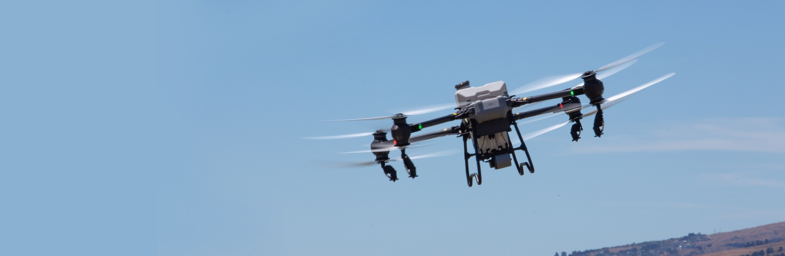 DJI Flycart 30 in flight